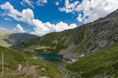 lake in the mountains