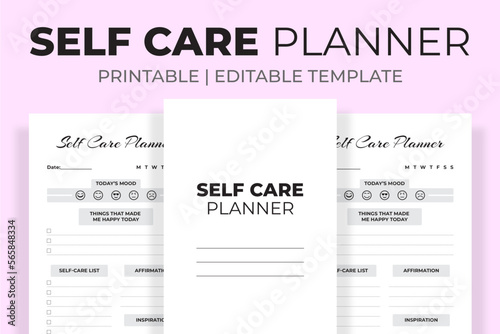 Self Care Planner
