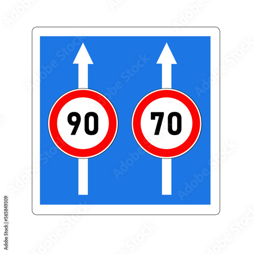 Signalisation routière : conditions de circulation particulières