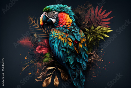 parrot feathers © Art Gallery