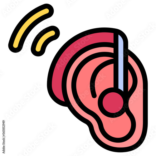 hearing aid device illustration