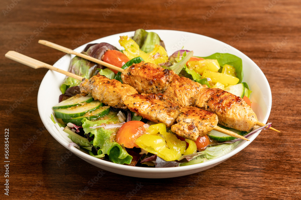 Grilled chicken salad