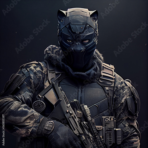 black panter commando