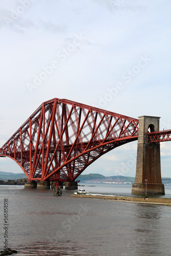 The Forth Bridge is a railway bridge over the Firth of Forth, the far inland estuary of the River Forth in Scotland