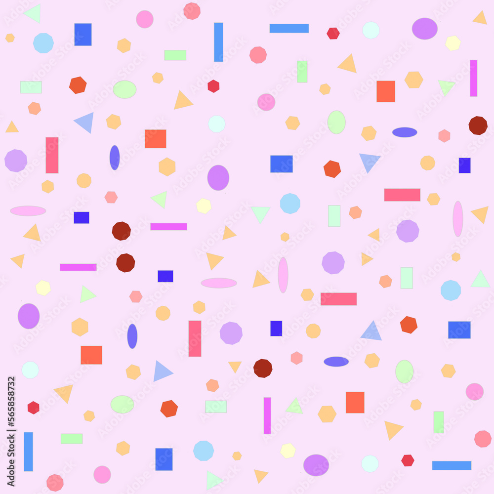 purple background with colorful circles triangle squares purple background with colorful circles triangle squares