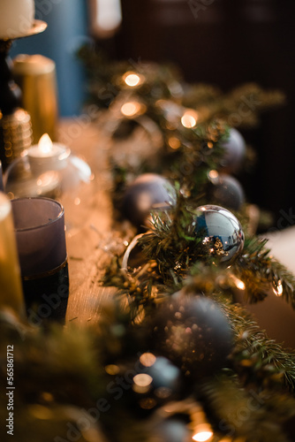 christmas and new year decorations