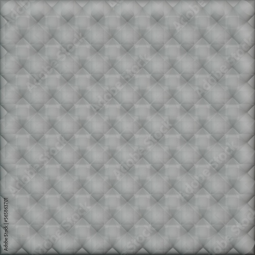 gray tile and fabric pattern consisting of checkered relief shapes