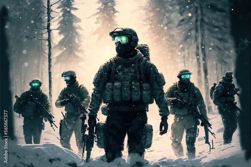Group Army in the Snow Forest Mission