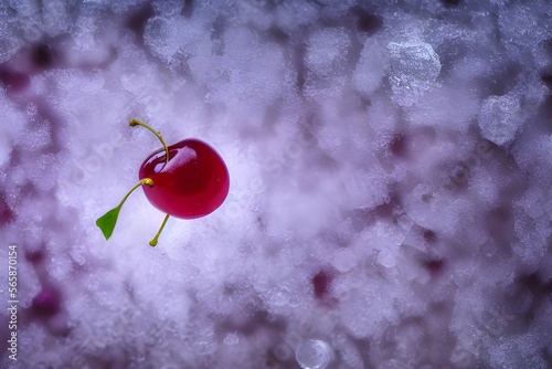 Chill Out with Cherries in Ice: A Refreshing Summer Treat