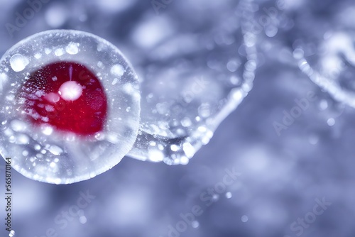Chill Out with Cherries in Ice: A Refreshing Summer Treat