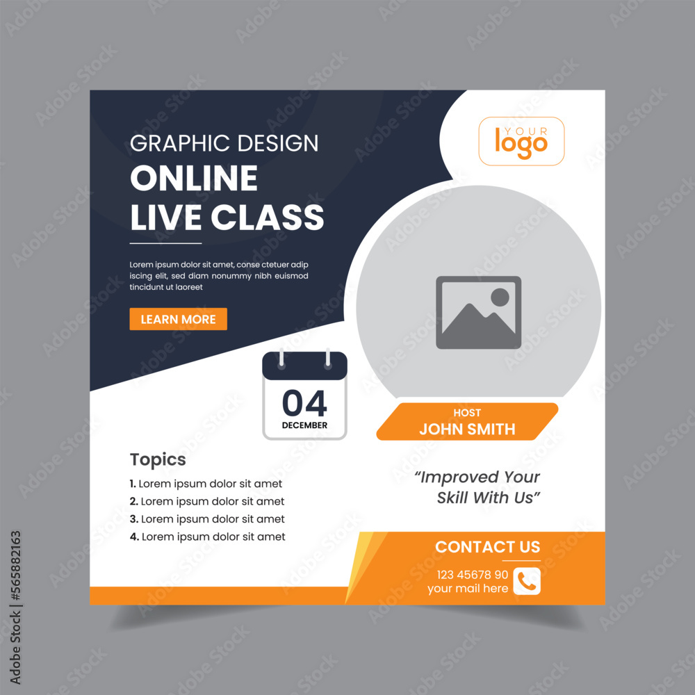 Social media post design template editable vector Social media post design template editable vector