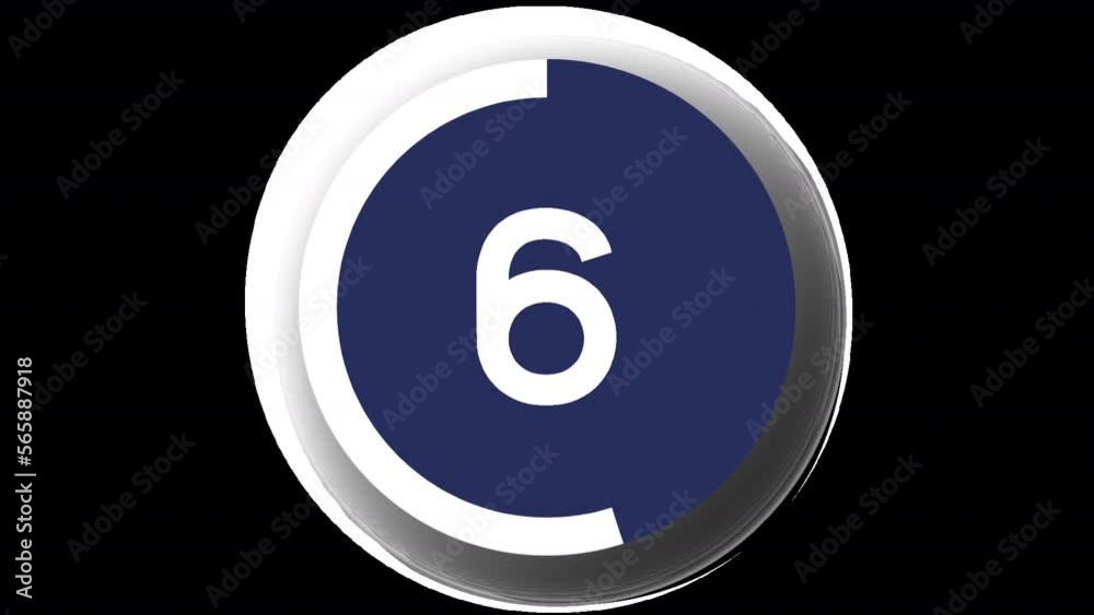 Blue Flat Countdown Timer 10s on transparent alpha channel backgrounds. Clip includes entry and exit animations and begins and ends on a blank scree. Perfect for sport videos. Blue Flat Countdown Timer 10s on transparent alpha channel backgrounds. Clip includes entry and exit animations and begins and ends on a blank scree. Perfect for sport videos.