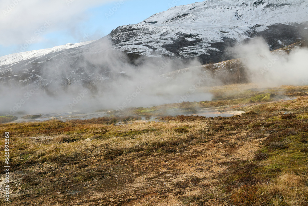 Geysir Geothermal Field Area