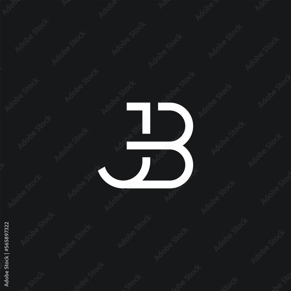 JB logo vector icon illustration JB logo vector icon illustration