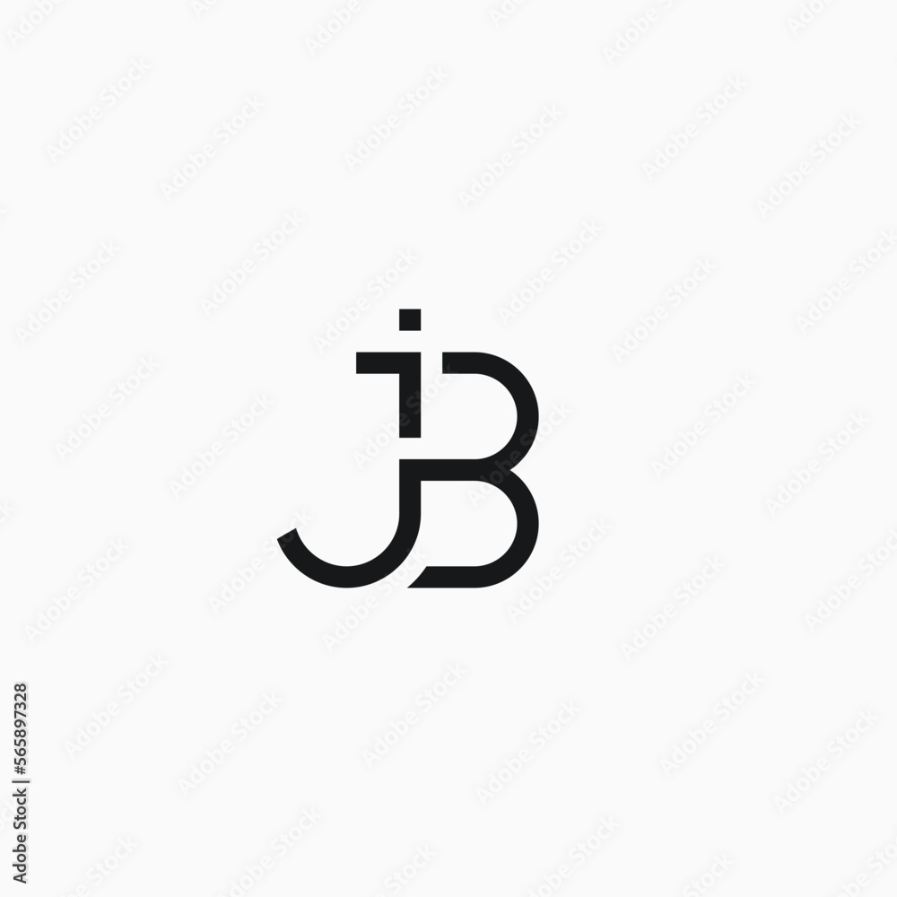 JB logo vector icon illustration JB logo vector icon illustration