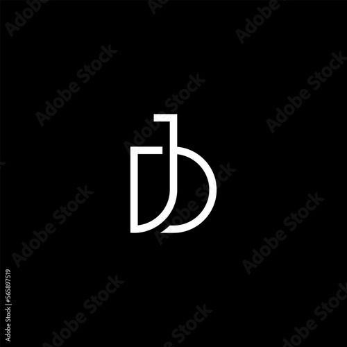 JD logo vector icon illustration
