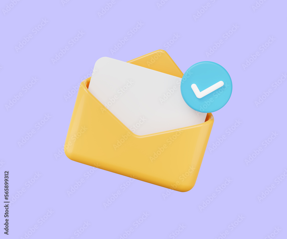 3D Letter with checklist in envelope completed Realistic elements for banner template. task isolated on background with empty copy space for text or promotion. Business illustration. 3D Rendering 3D Letter with checklist in envelope completed Realistic elements for banner template. task isolated on background with empty copy space for text or promotion. Business illustration. 3D Rendering