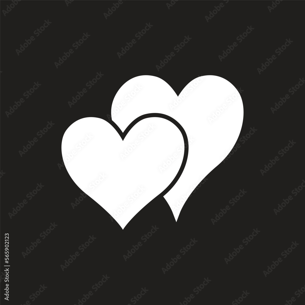 valentine day icon simple design art valentine day icon simple design art