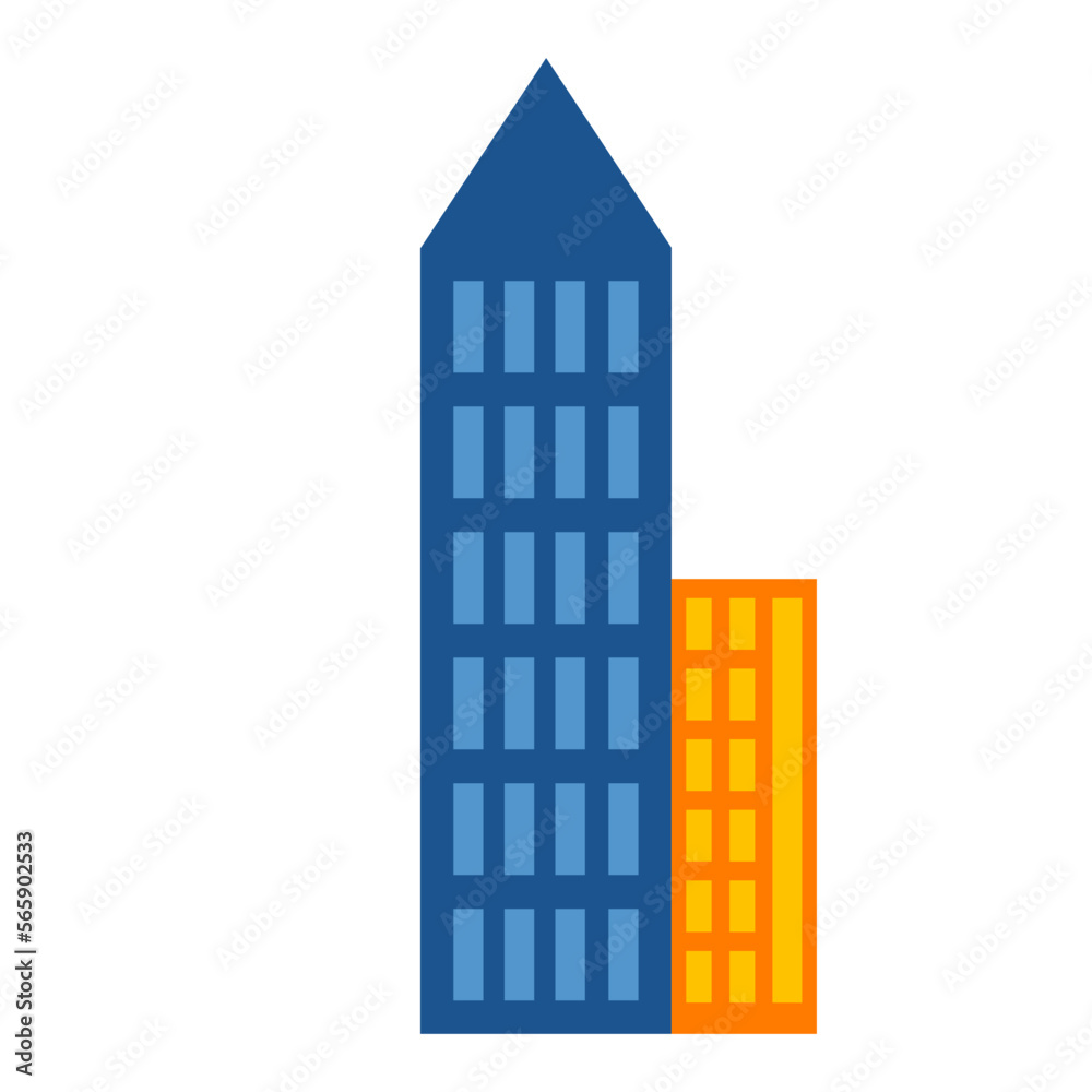 Obraz premium skyscraper city building