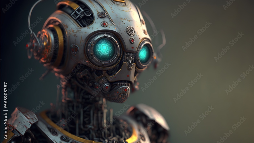 Ai bot artificial chatbot intelligence with copy space for text generative ai Ai bot artificial chatbot intelligence with copy space for text generative ai