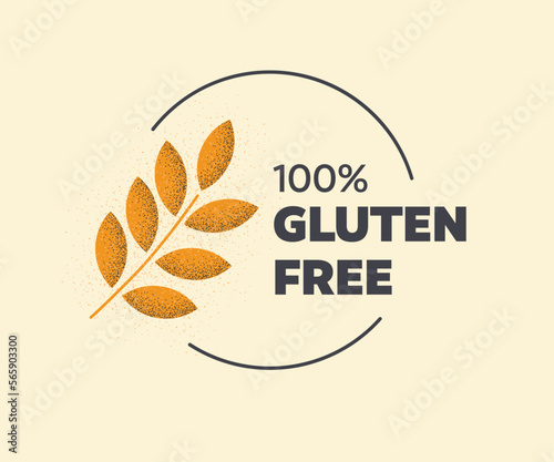 Isolated gluten free icon vector design.