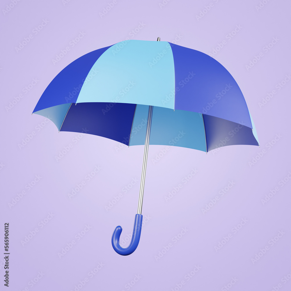 3D Umbrella Protection Weather Rain Drop