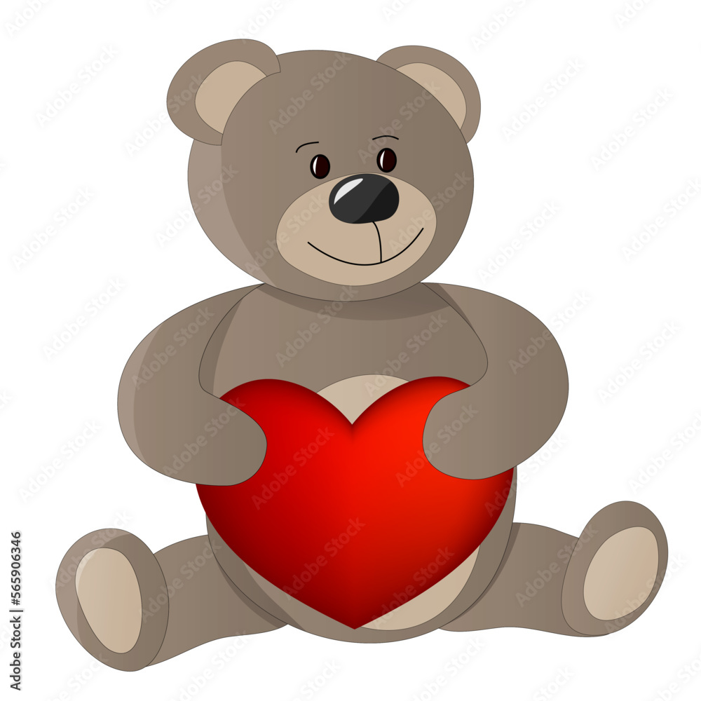 teddy bear with heart teddy bear with heart