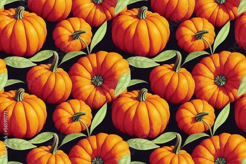 Wallpaper Mural pumpkin seamless pattern texture
 Torontodigital.ca