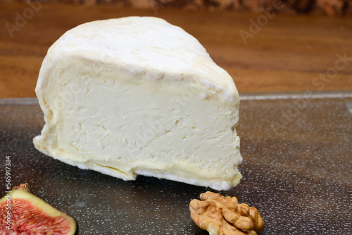 Delice de Bourgogne French cow's milk cheese from Burgundy region of France