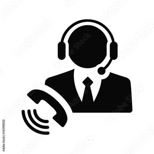 Call Center, customer support icon. © 121icons