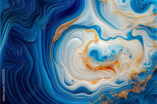 Background Abstract swirls of marble gold