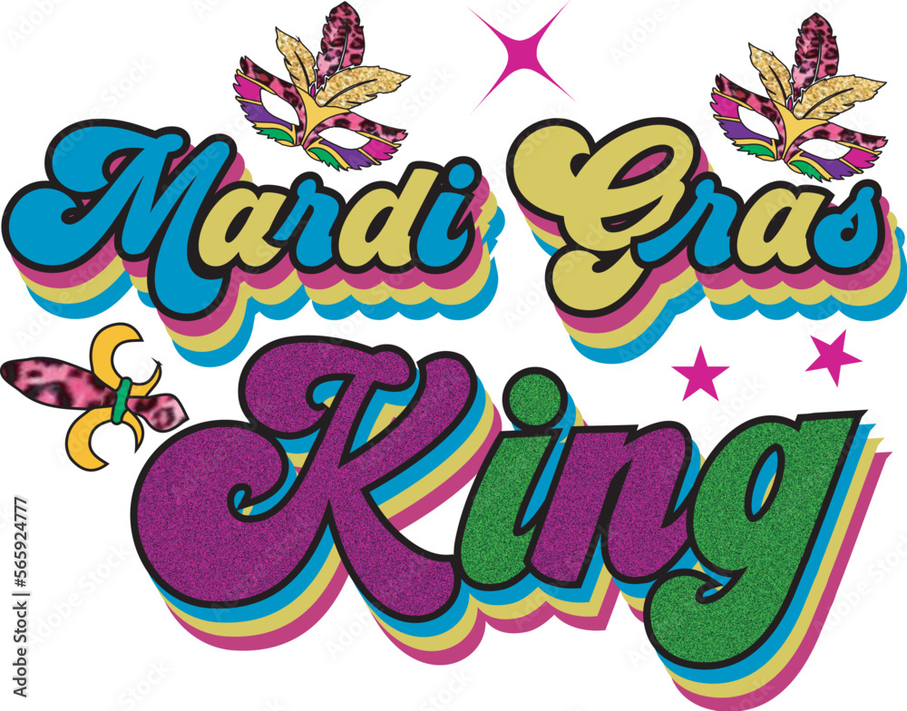 Mardi Gras Sublimation Design Mardi Gras Sublimation Design
