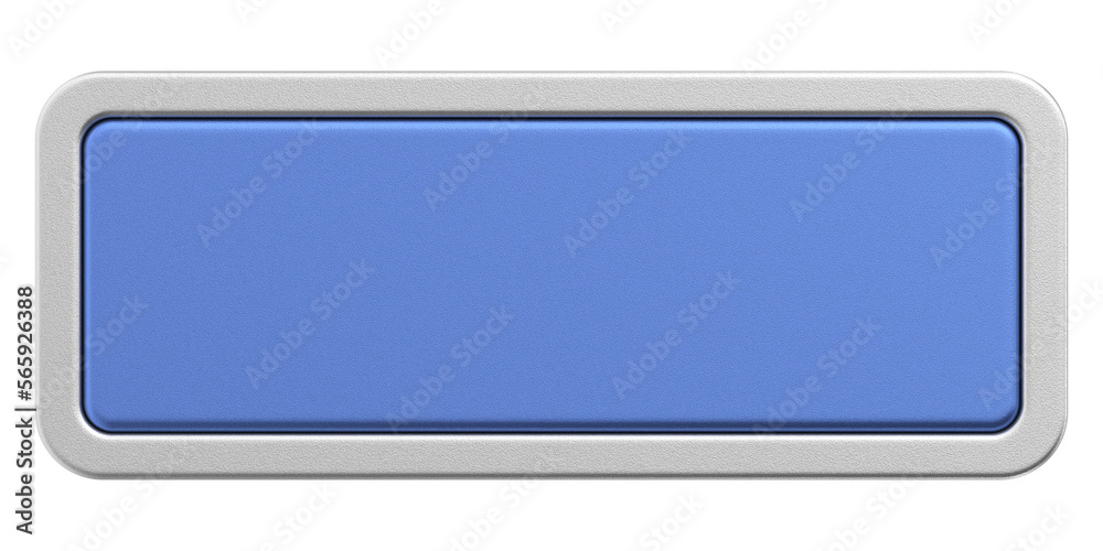 3D button. Empty button. 3D illustration. 3D button. Empty button. 3D illustration.