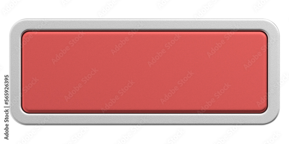 3D button. Empty button. 3D illustration. 3D button. Empty button. 3D illustration.