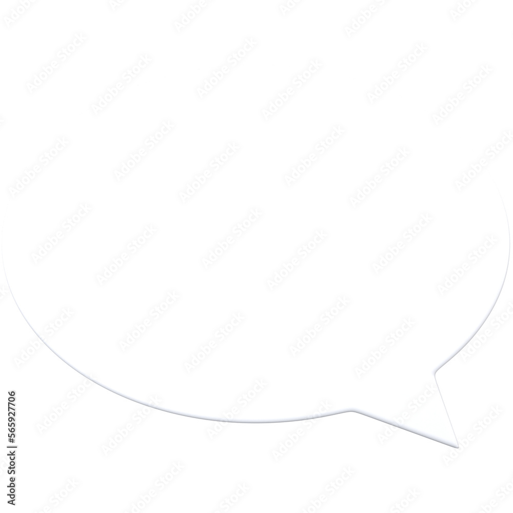 3d Message Icon on White, for UI, poster, banner, social media post. 3D rendering 3d Message Icon on White, for UI, poster, banner, social media post. 3D rendering