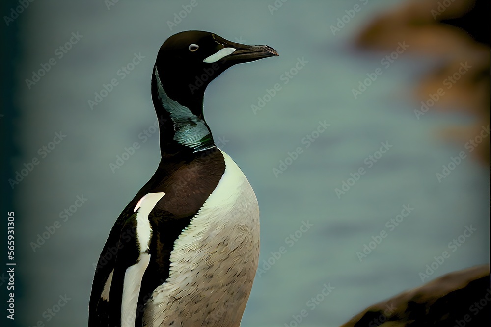 Naklejka premium Great auk