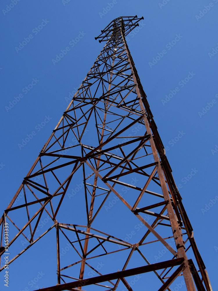ancien pylône électrique Espagne