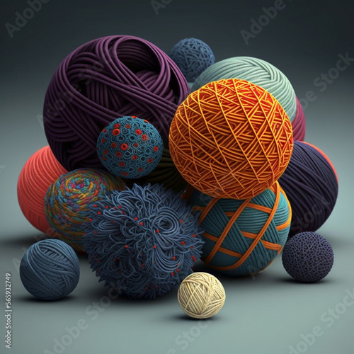 balls of wool