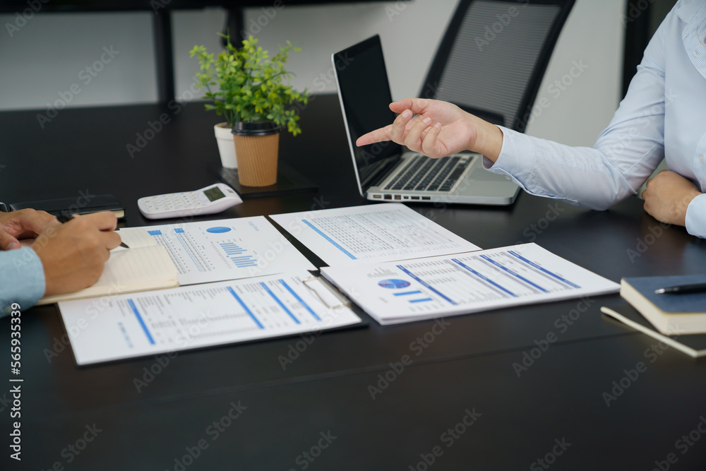 Asian Business People Meeting Design Ideas professional investor working new start up project. businessman and businesswoman working together meeting concept. Asian Business People Meeting Design Ideas professional investor working new start up project. businessman and businesswoman working together meeting concept.