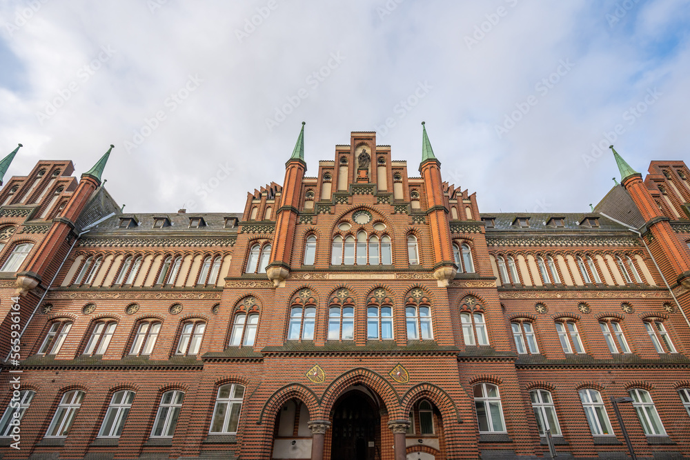 Lubeck former Court house building actual State Office for Social Services - Lubeck, Germany