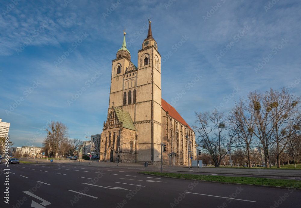 Obraz premium Johanniskirche (St John Church) - Magdeburg, Saxony-Anhalt, Germany