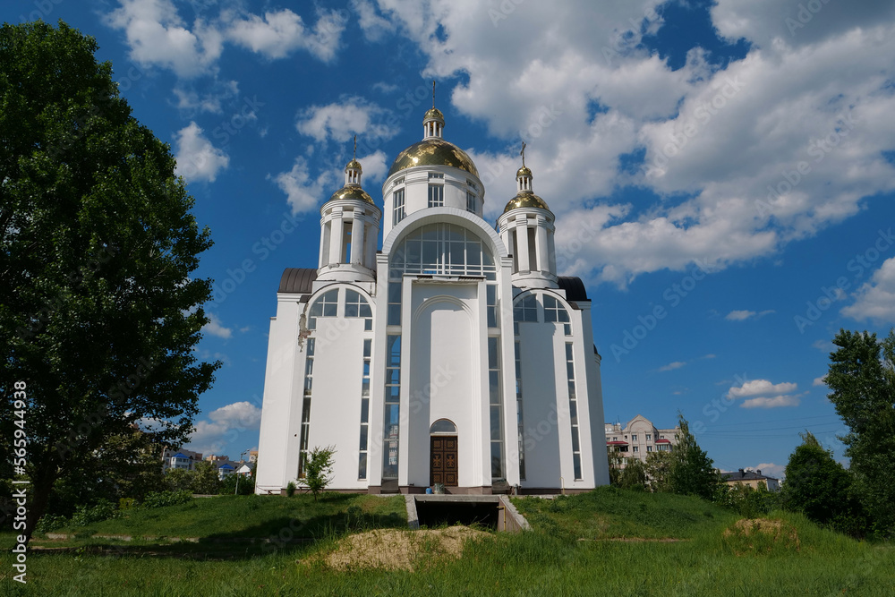 Church of St Andrew Pyervozvannoho and All Saints in Bucha town, Ukraine