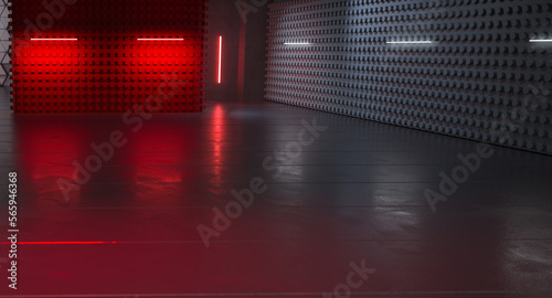 Scene of an empty interior