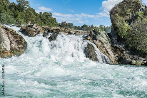 Rheinfall bei Neuhausen, Kanton Schaffhausen, Schweiz