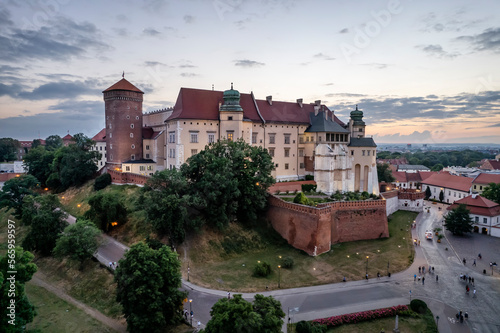 Wawel Royal Castle - Krakow, Poland.	 #565959597