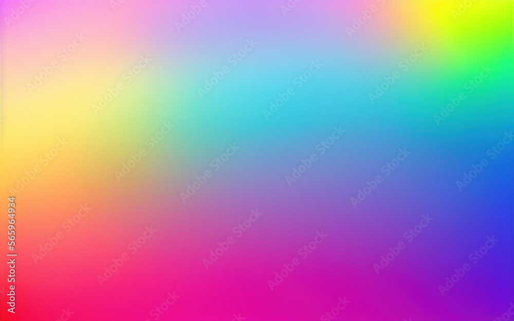 Colorful gradient background with holographic effect, Holographic abstract fantasy backdrop