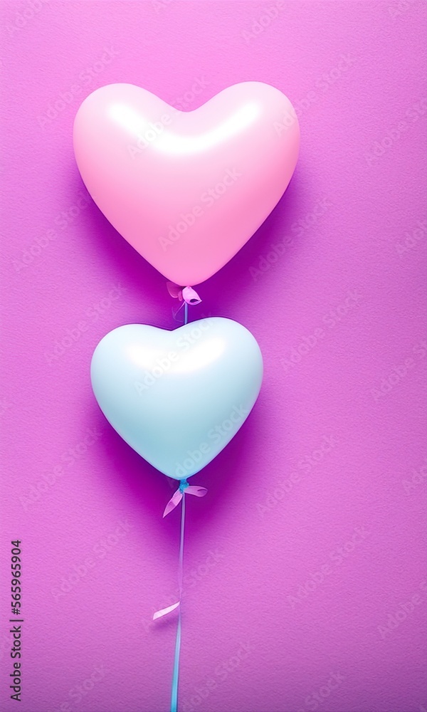 valentine's Day heart shape balloon
