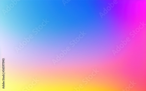 Colorful gradient background with holographic effect, Holographic abstract fantasy backdrop