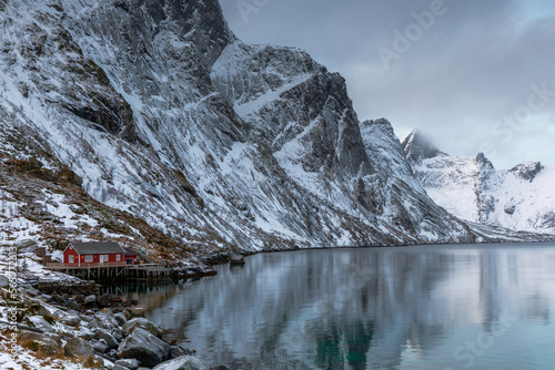 The view of the Lofoten island, Norway.