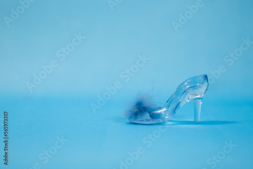 Blue shoe photo